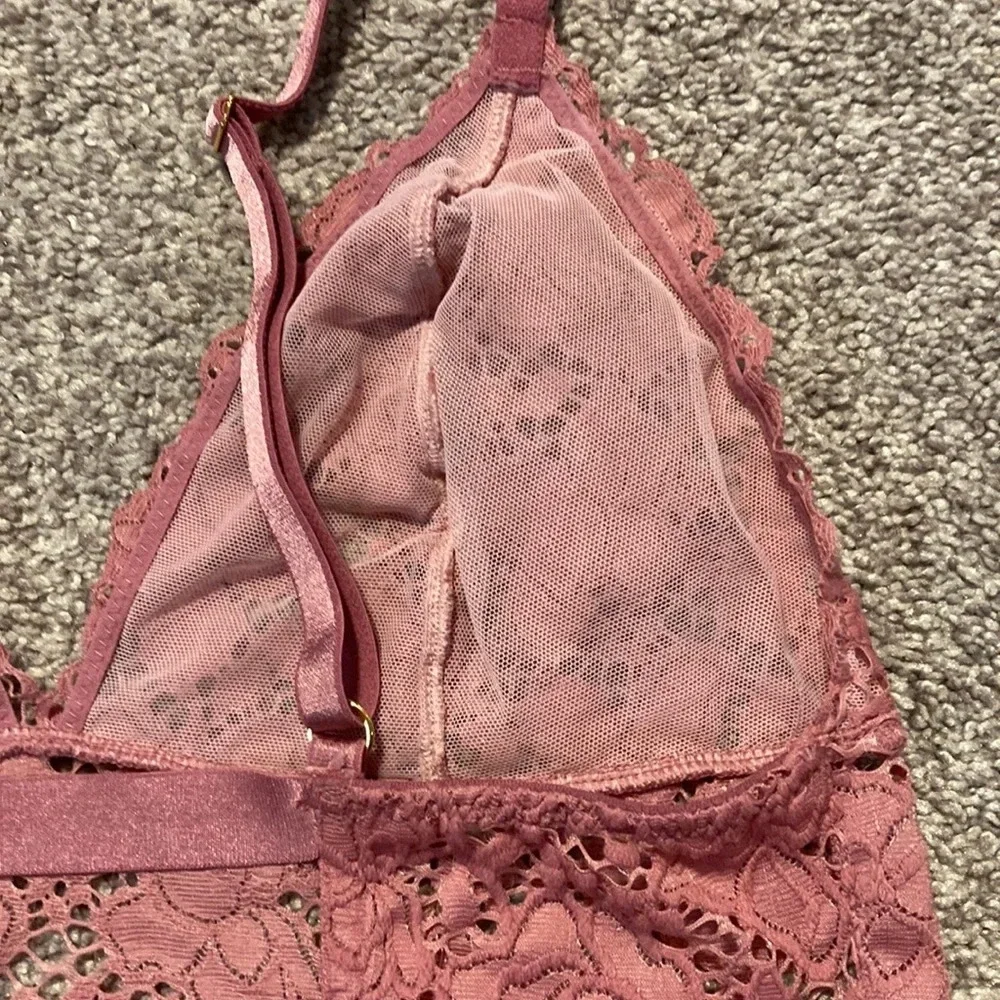Victoria’s Secret Very Sexy Lace Longline Bralette in size M
